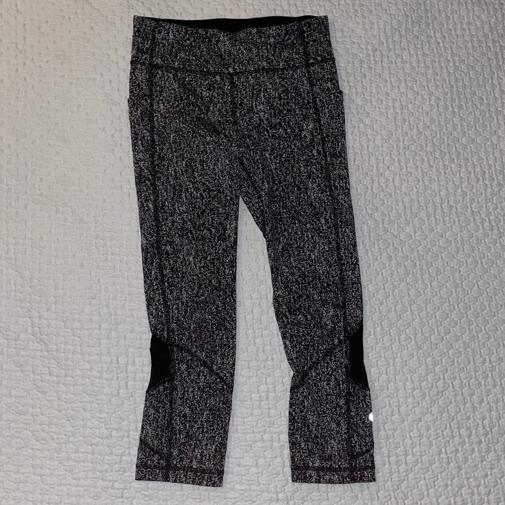 Lululemon Black and White Leggings